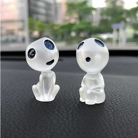 Luminous Mini Alien Dashboard Buddies (pair)