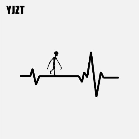 Alien Walking along Heart Beat (2 types)