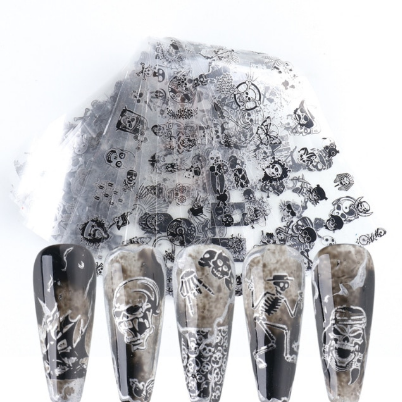 230+ Spooky Finger Nial Decals (Color or Black)