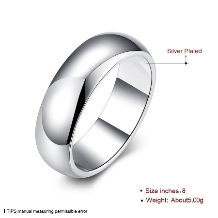 High Quality 925 Sterling Silver Ring / Band For Women