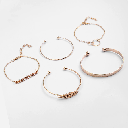 5 Pc Boho Bangle Set