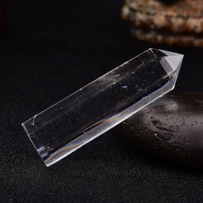 100% Natural Crystal Quartz Hexagonal Wand
