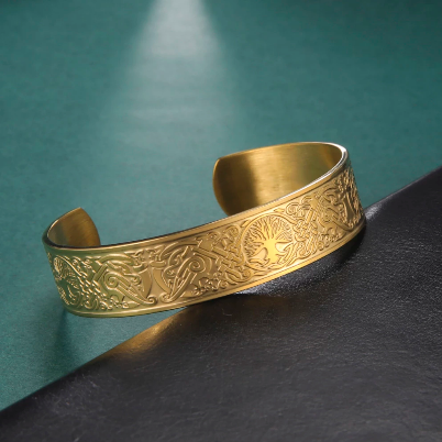 Vintage Talisman Tree Of Life Symbol Bracelet
