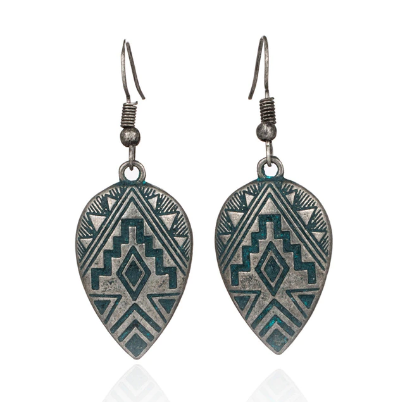 Southwestern Style Drop Earring (2 pair)