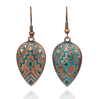 Southwestern Style Drop Earring (2 pair)