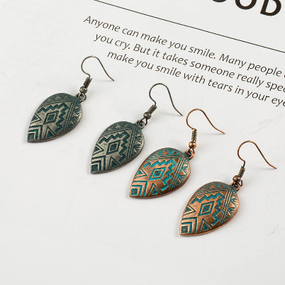 Southwestern Style Drop Earring (2 pair)