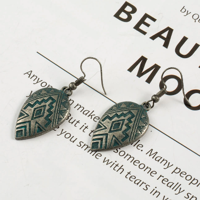 Southwestern Style Drop Earring (2 pair)