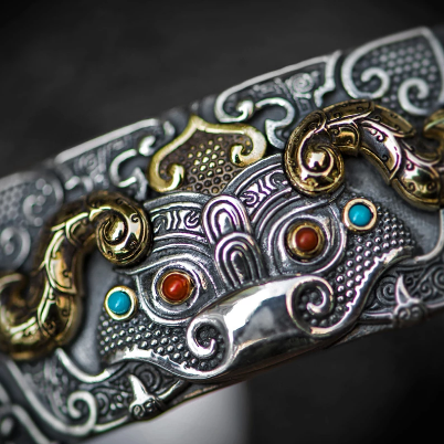 Mythic Chinese Cangji Dragon Bracelet (Handmade)