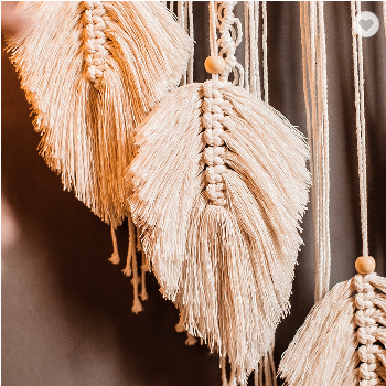 Bohemian Woven Macrame Dreamcatcher - Handmade (3)