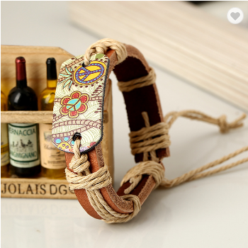 Peace Boho Hippie Adjustable Bracelet