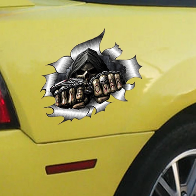 Grim Reaper Game Over Decal