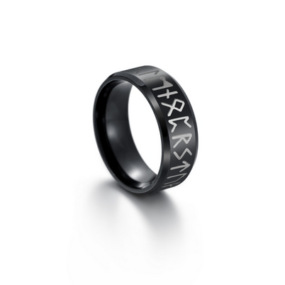 Viking / Nordic Double Letter Rune Ring