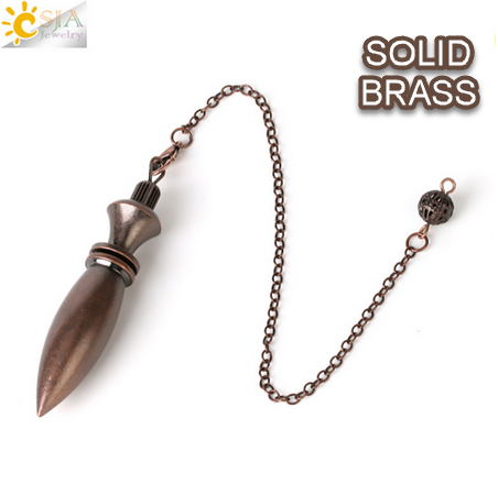 Solid Brass Divination Pendulum