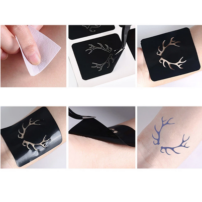 Henna Tattoo Stencils Set of Four