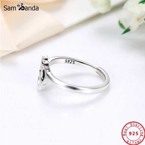 Sacred Om Symbol Adjustable Ring 925 Sterling Silver