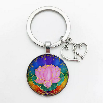 Indian Mandala Keychain 3-Styles