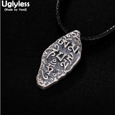 Mantra Handmade Pendant .925 Thai Silver