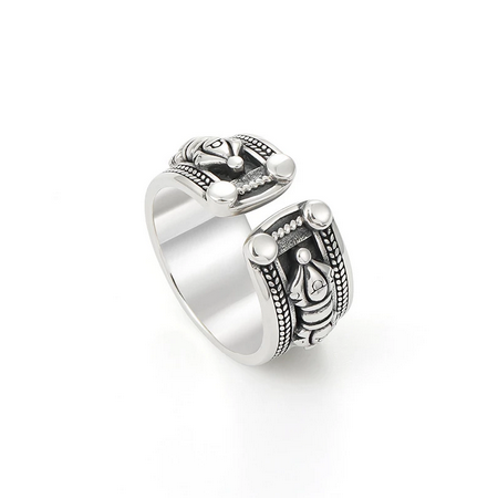Star Studded Sterling Sliver Ring