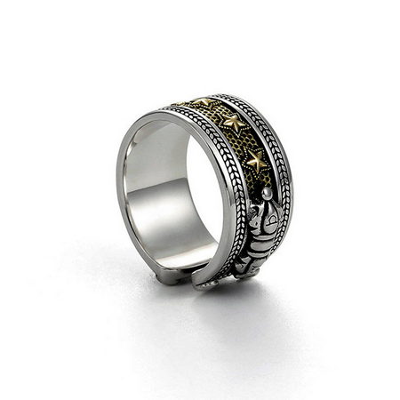 Star Studded Sterling Sliver Ring