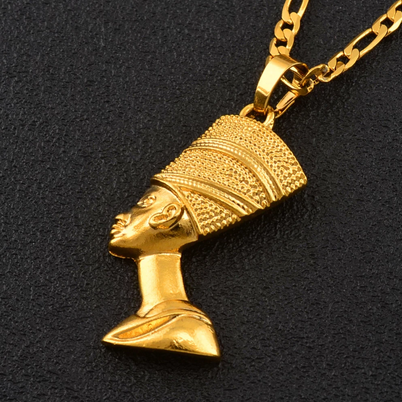 African Egyptian Queen Nefertiti Necklace