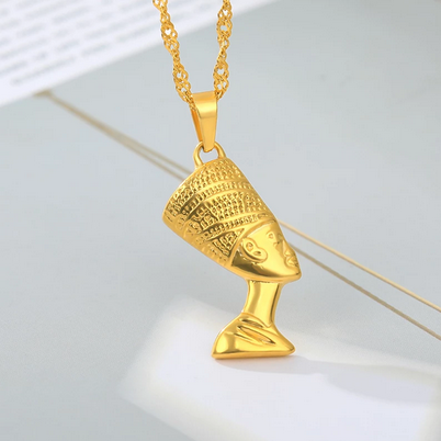 African Egyptian Queen Nefertiti Necklace