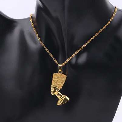 African Egyptian Queen Nefertiti Necklace