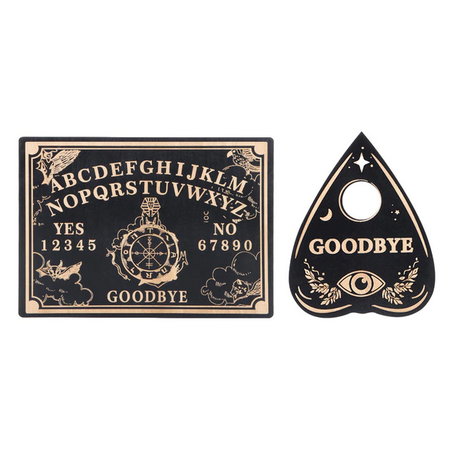 Pendulum Dowsing Divination Board Set (wood)