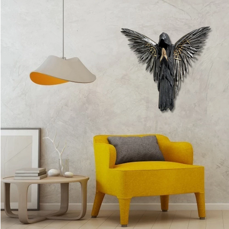 Warrior Dark Archangel Wall / Garden Figure