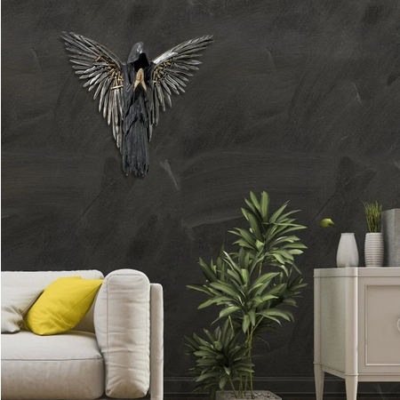 Warrior Dark Archangel Wall / Garden Figure