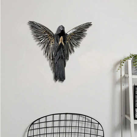 Warrior Dark Archangel Wall / Garden Figure