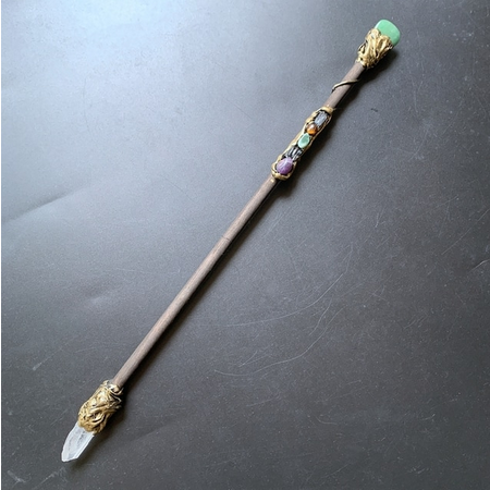 Crystal Magic Wand 14" Long (4 Styles)