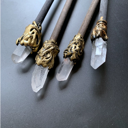 Crystal Magic Wand 14" Long (4 Styles)