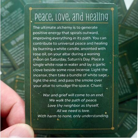 100 Spells For Happiness, Love and Success (cards)