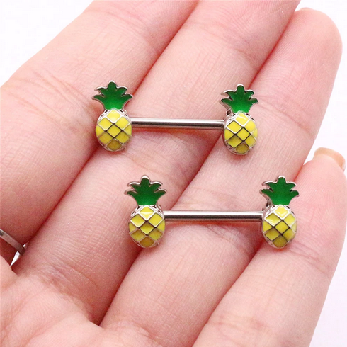 Naughty Pineapples Nipple Ring