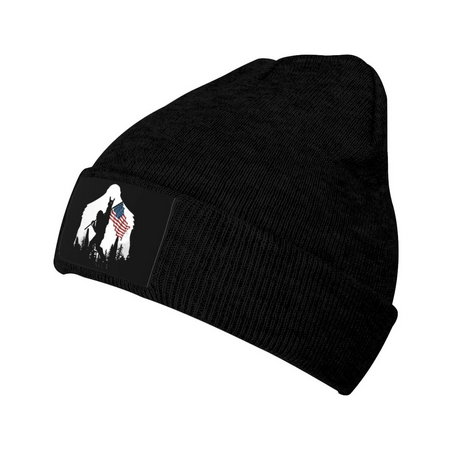 Bigfoot Waving Flag Beanie (2-colors)