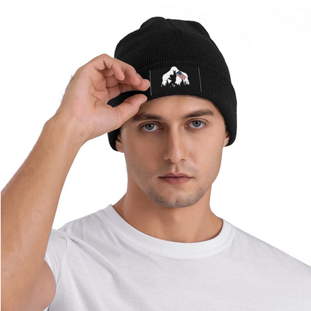 Bigfoot Waving Flag Beanie (2-colors)