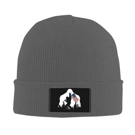 Bigfoot Waving Flag Beanie (2-colors)