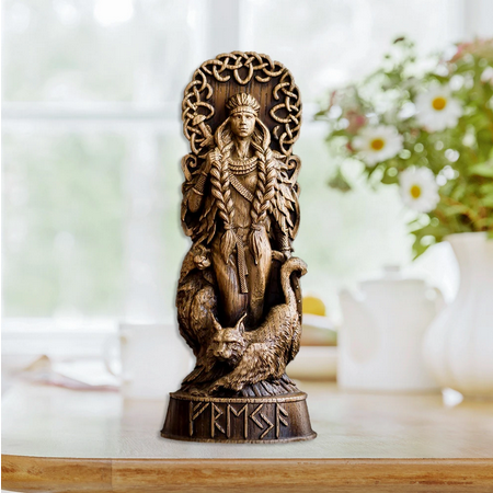 Freya Nordic Goddess Resin Figure