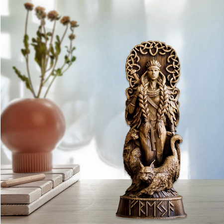 Freya Nordic Goddess Resin Figure