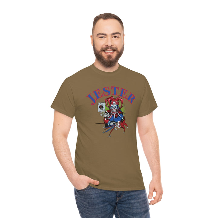 Jester Skull - Unisex Heavy Cotton Tee