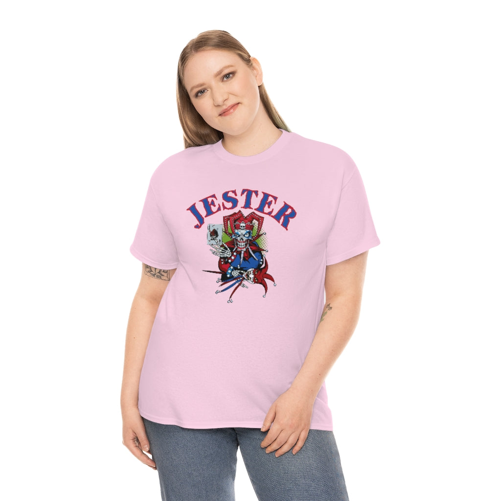 Jester Skull - Unisex Heavy Cotton Tee