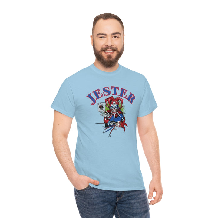 Jester Skull - Unisex Heavy Cotton Tee