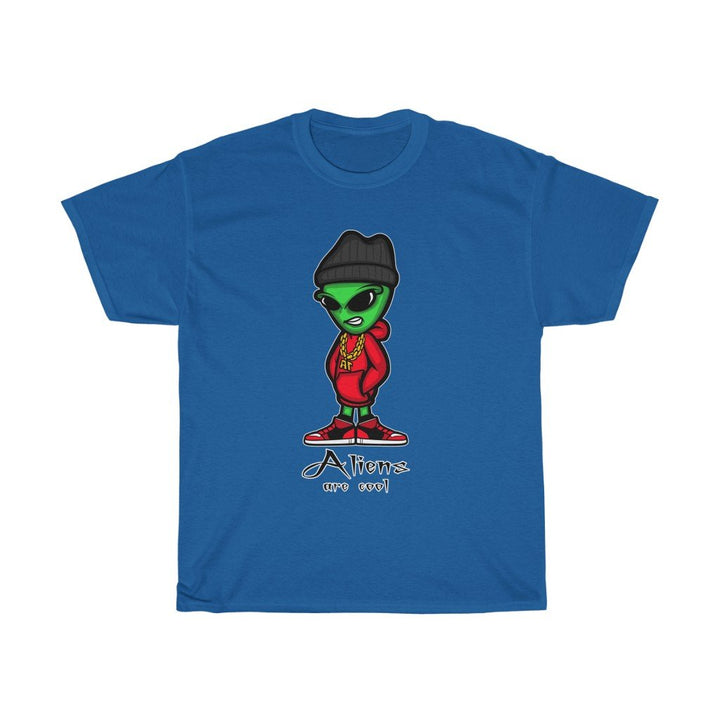 Aliens Are Cool - Unisex Heavy Cotton Tee