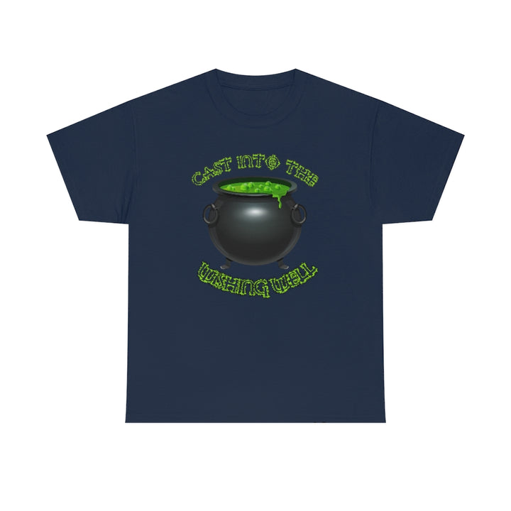 Cast Into the Wishing Well - Unisex Heavy Cotton Tee