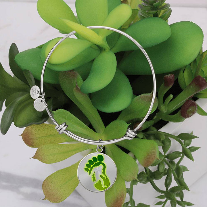 Glowing Bigfoot Bangle (Gold or Silver)