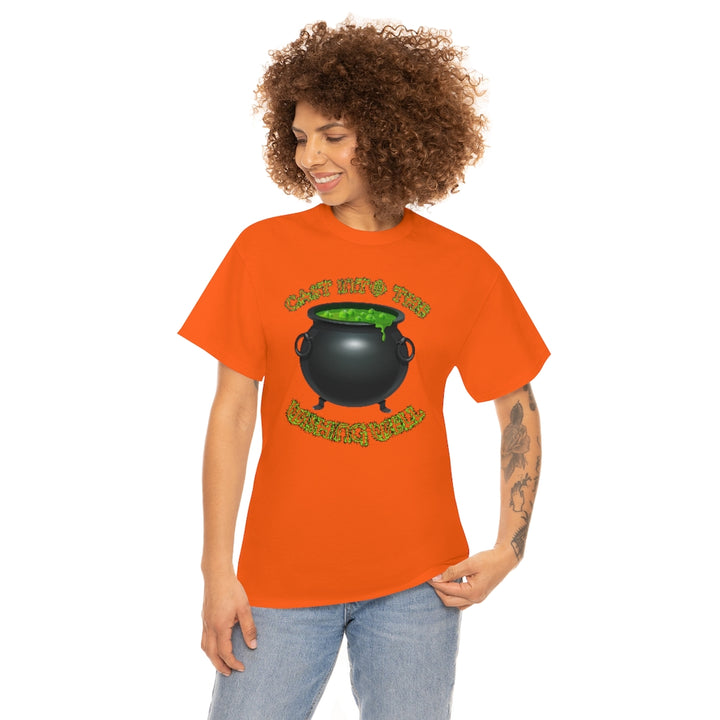 Cast Into the Wishing Well - Unisex Heavy Cotton Tee