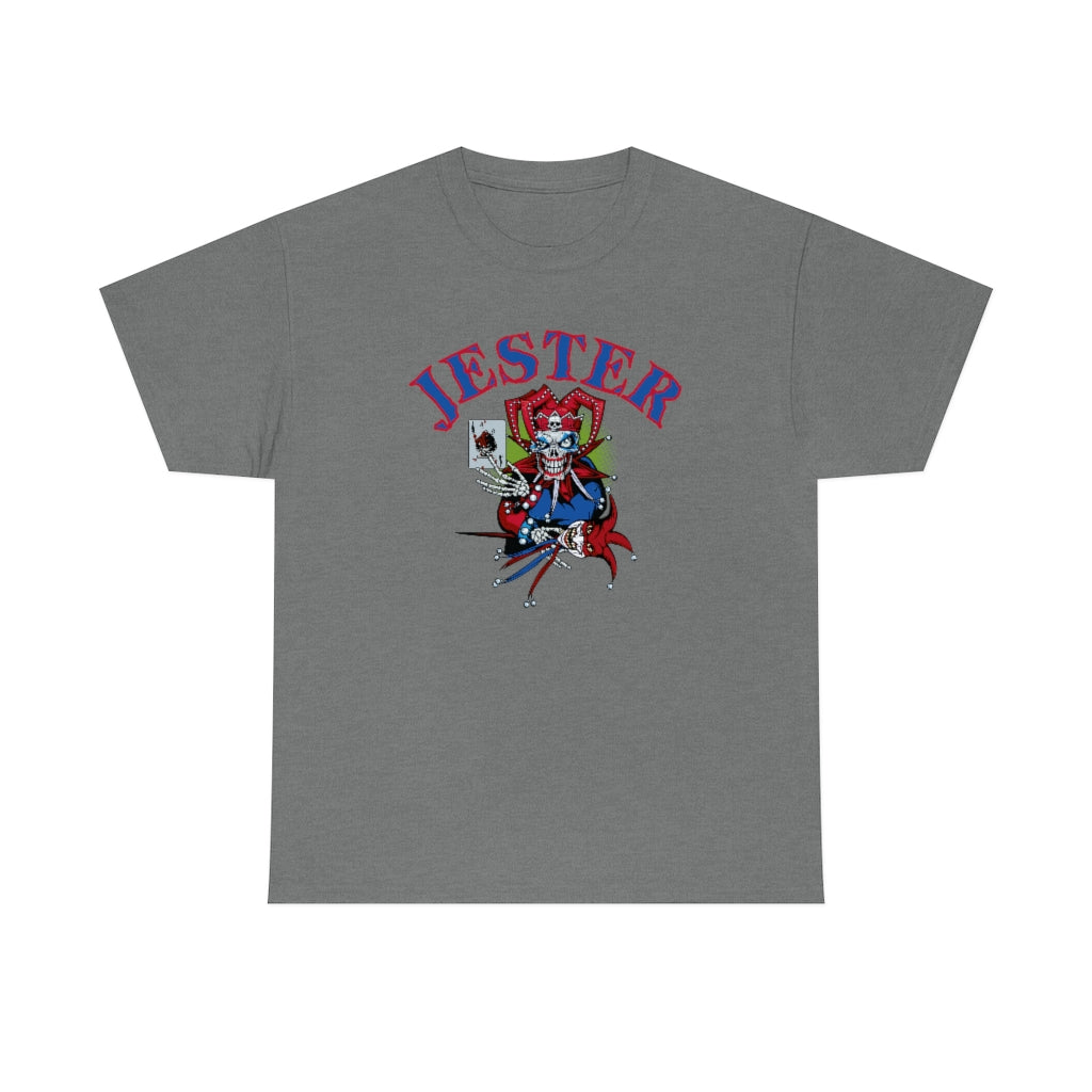 Jester Skull - Unisex Heavy Cotton Tee