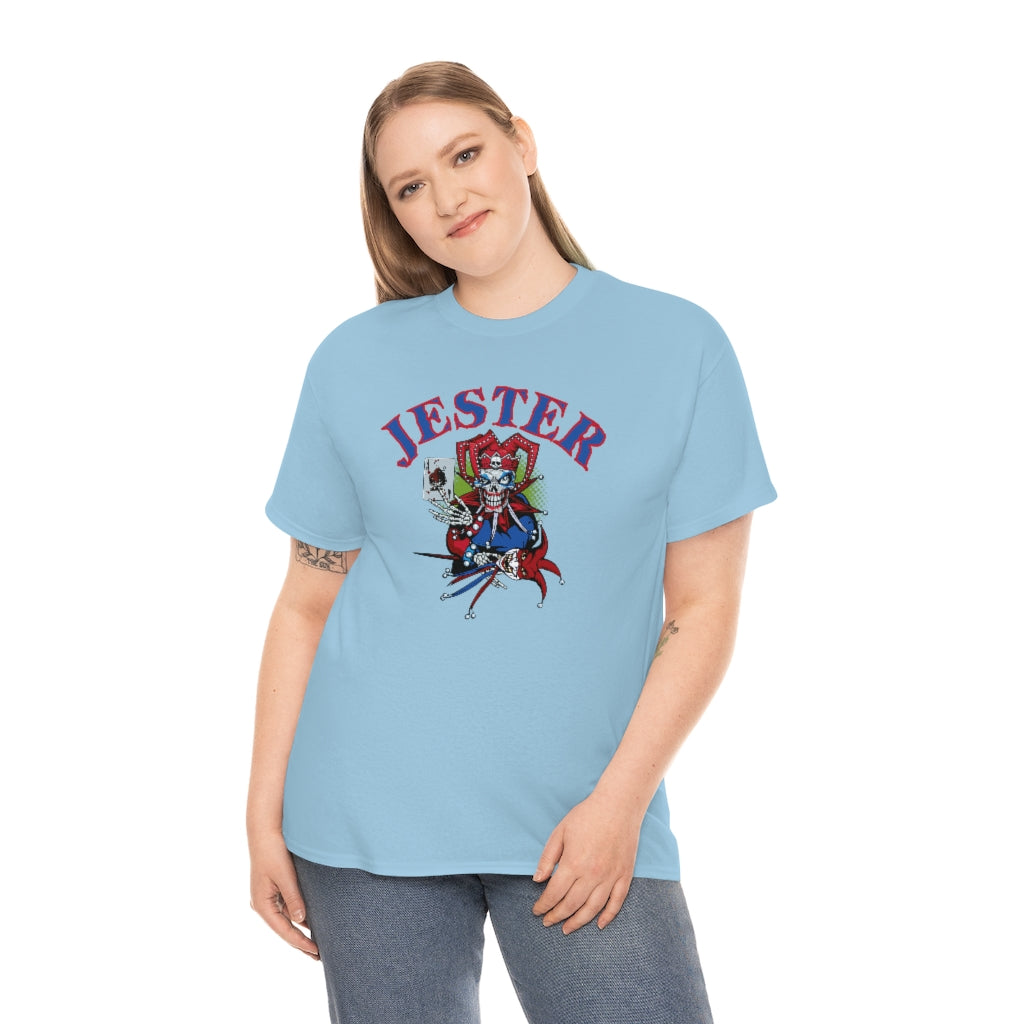 Jester Skull - Unisex Heavy Cotton Tee