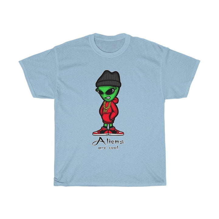 Aliens Are Cool - Unisex Heavy Cotton Tee