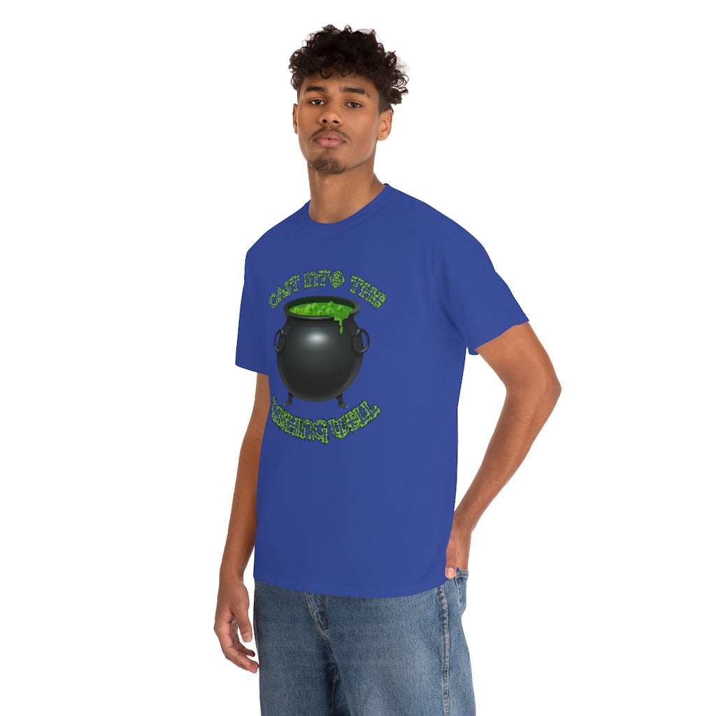 Cast Into the Wishing Well - Unisex Heavy Cotton Tee